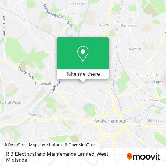 R B Electrical and Maintenance Limited map