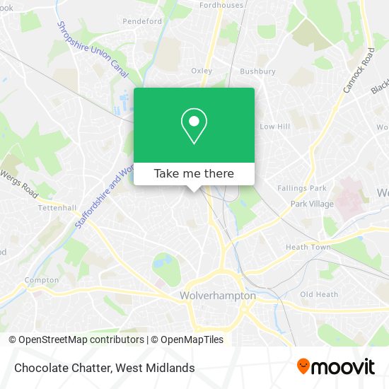 Chocolate Chatter map