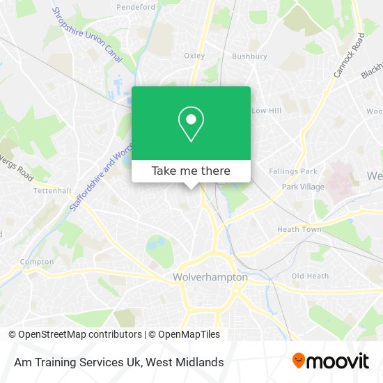 Am Training Services Uk map