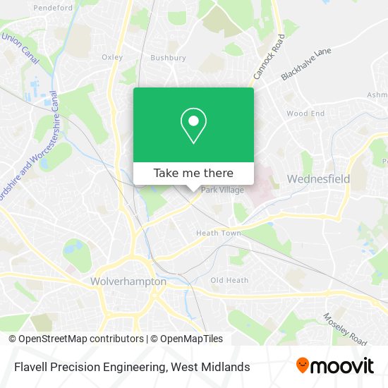 Flavell Precision Engineering map