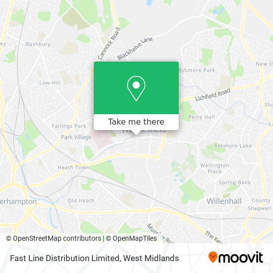 Fast Line Distribution Limited map