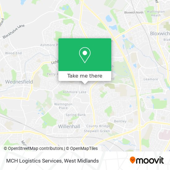 MCH Logistics Services map