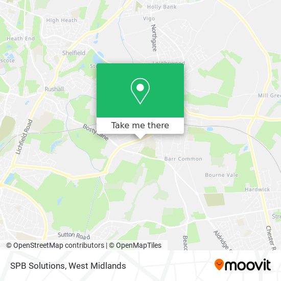 SPB Solutions map