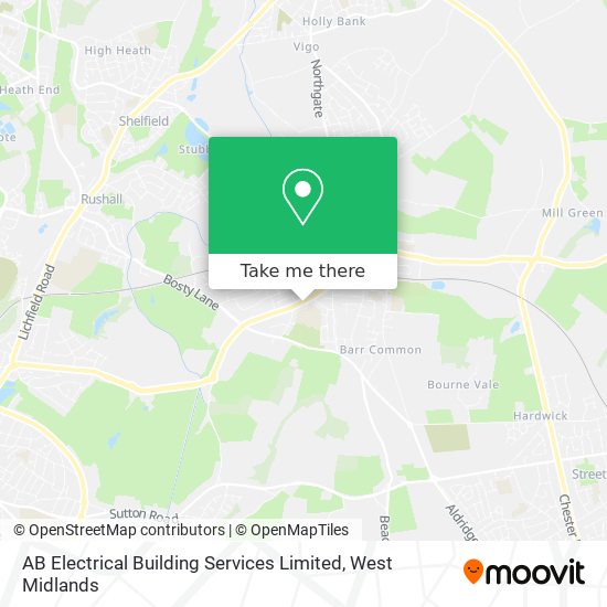 AB Electrical Building Services Limited map