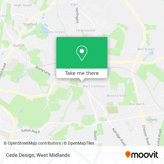 Cede Design map