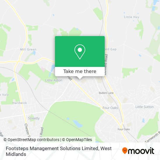 Footsteps Management Solutions Limited map