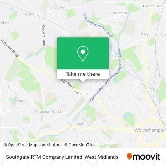 Southgate RTM Company Limited map