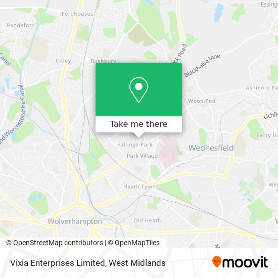 Vixia Enterprises Limited map