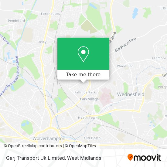 Garj Transport Uk Limited map