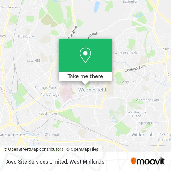 Awd Site Services Limited map