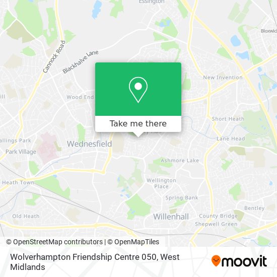 Wolverhampton Friendship Centre 050 map