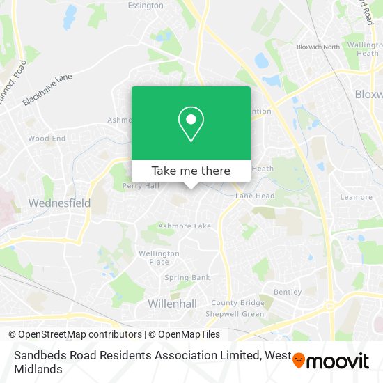 Sandbeds Road Residents Association Limited map