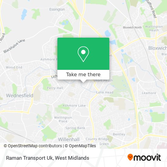 Raman Transport Uk map