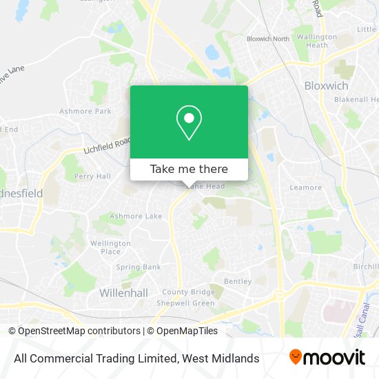 All Commercial Trading Limited map