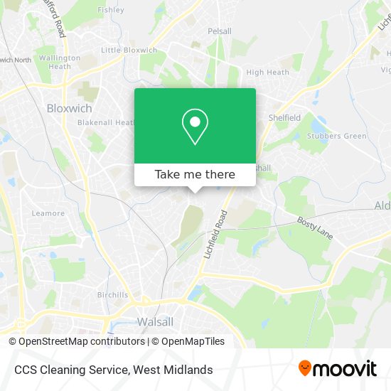 CCS Cleaning Service map