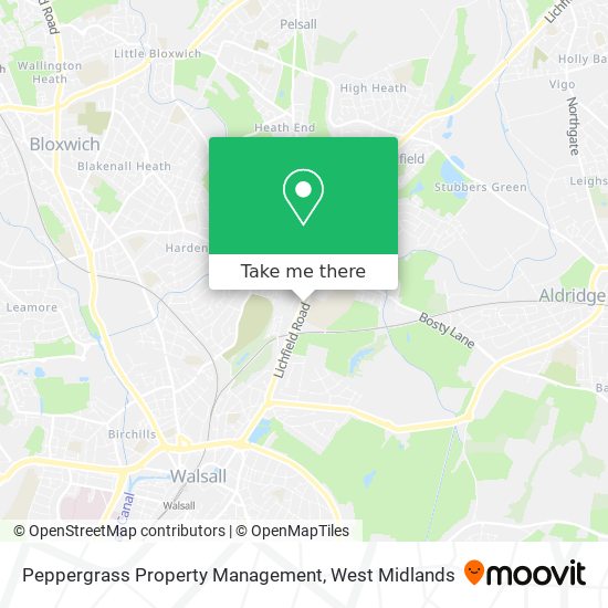 Peppergrass Property Management map