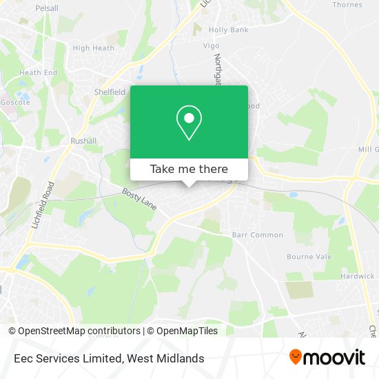 Eec Services Limited map