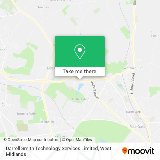 Darrell Smith Technology Services Limited map