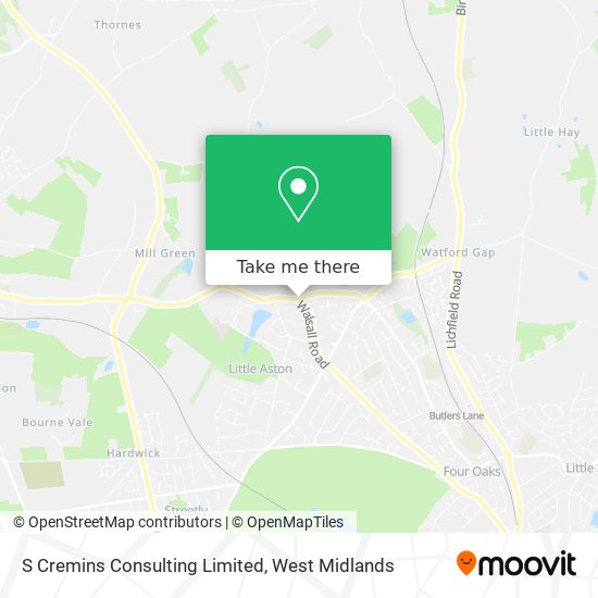 S Cremins Consulting Limited map