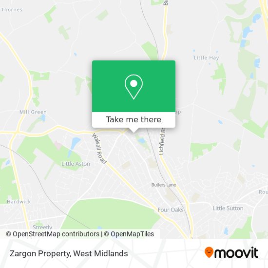 Zargon Property map