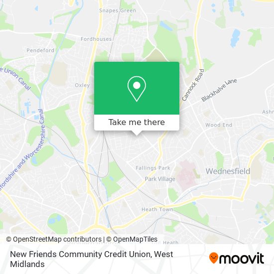New Friends Community Credit Union map