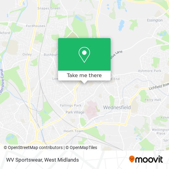 WV Sportswear map