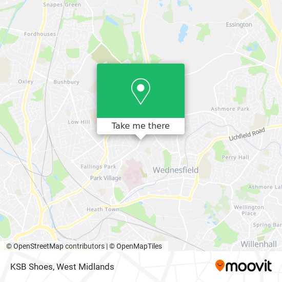KSB Shoes map