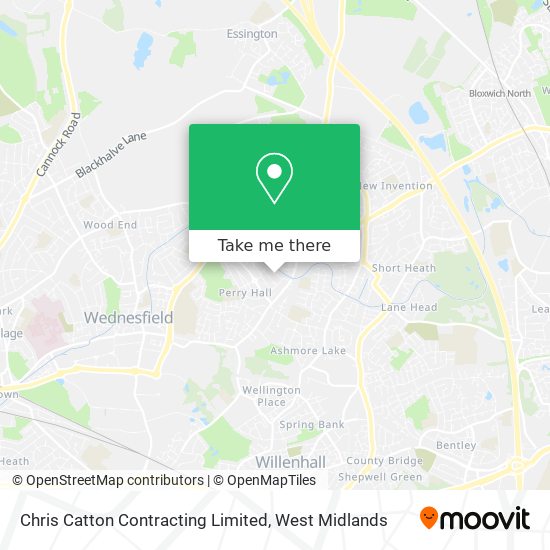 Chris Catton Contracting Limited map