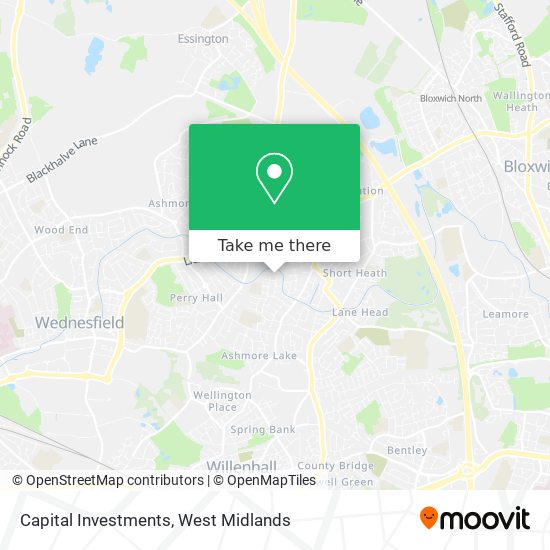 Capital Investments map