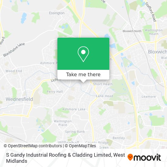 S Gandy Industrial Roofing & Cladding Limited map