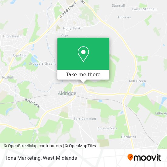 Iona Marketing map