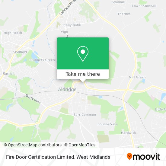 Fire Door Certification Limited map