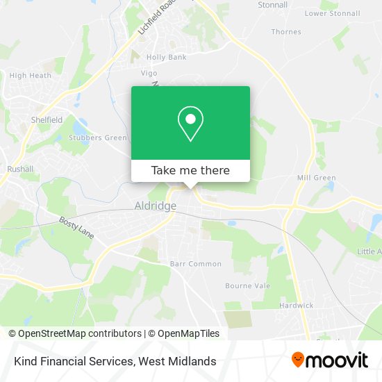 Kind Financial Services map