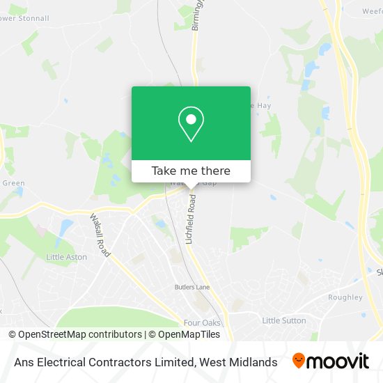 Ans Electrical Contractors Limited map