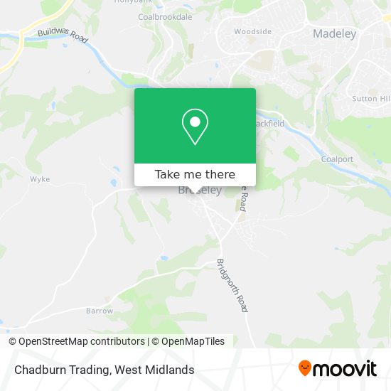 Chadburn Trading map