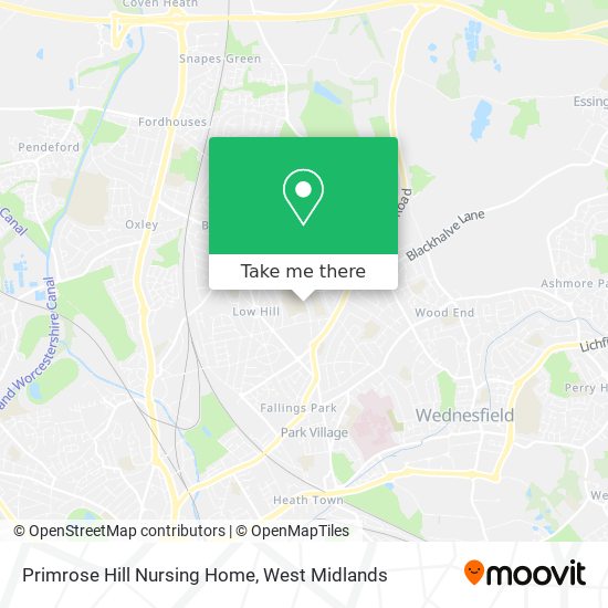 Primrose Hill Nursing Home map