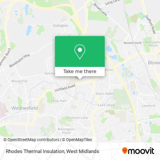 Rhodes Thermal Insulation map