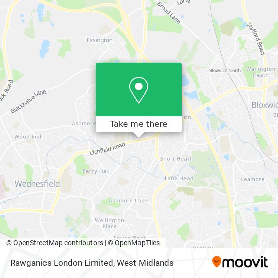 Rawganics London Limited map