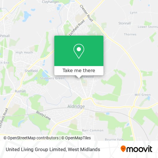 United Living Group Limited map