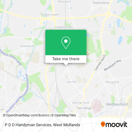 P D D Handyman Services map