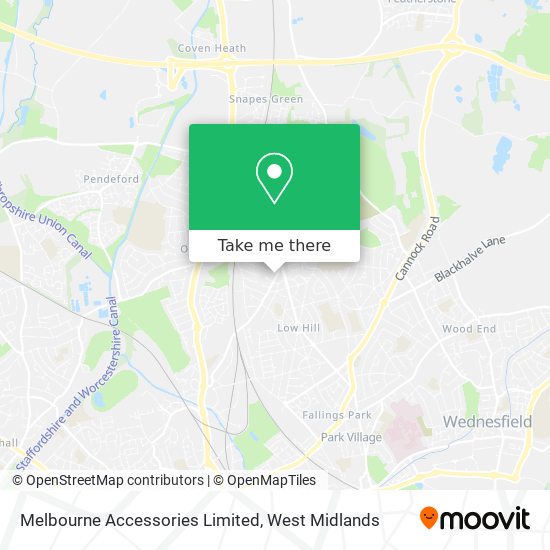 Melbourne Accessories Limited map
