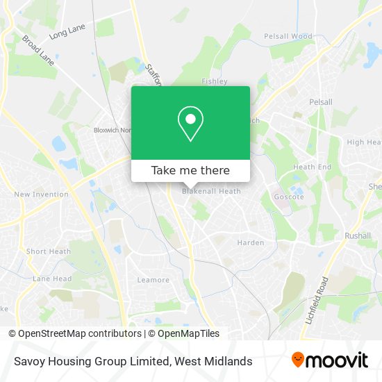 Savoy Housing Group Limited map