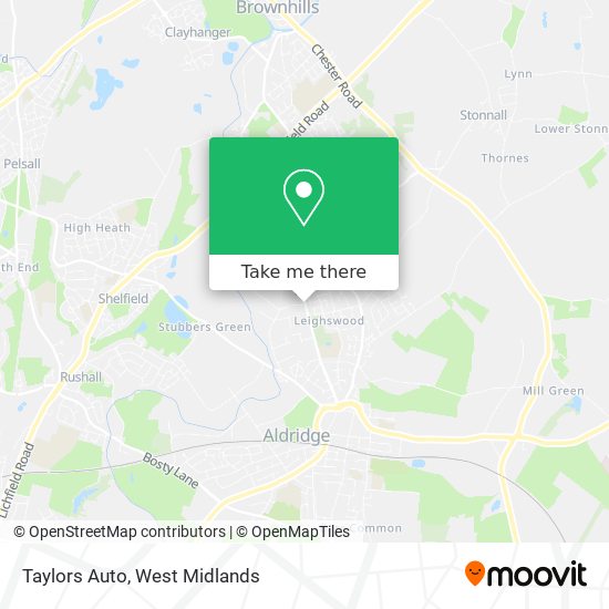 Taylors Auto map