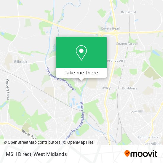 MSH Direct map