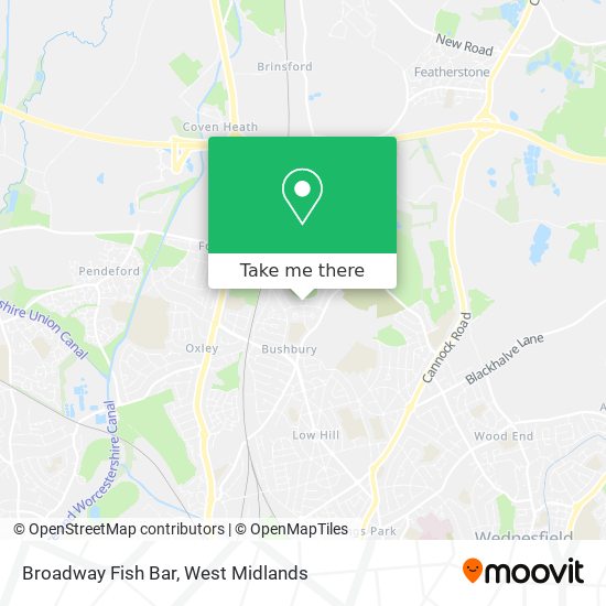 Broadway Fish Bar map