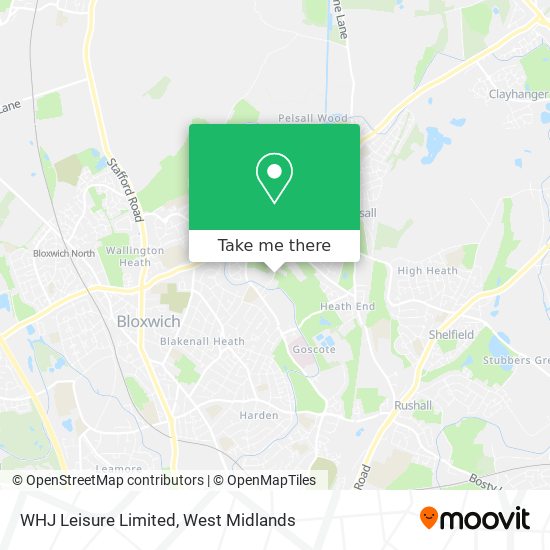 WHJ Leisure Limited map