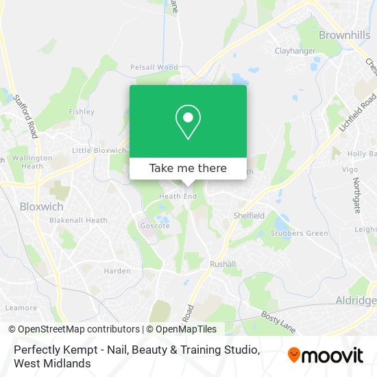 Perfectly Kempt - Nail, Beauty & Training Studio map