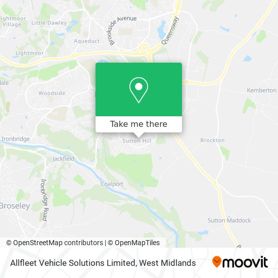 Allfleet Vehicle Solutions Limited map