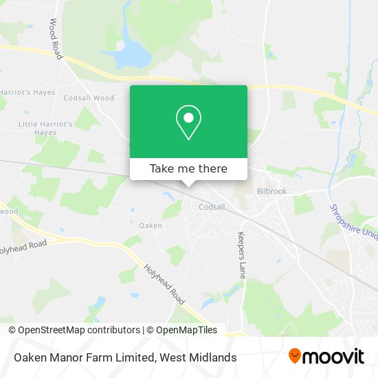 Oaken Manor Farm Limited map