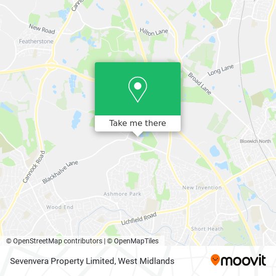 Sevenvera Property Limited map